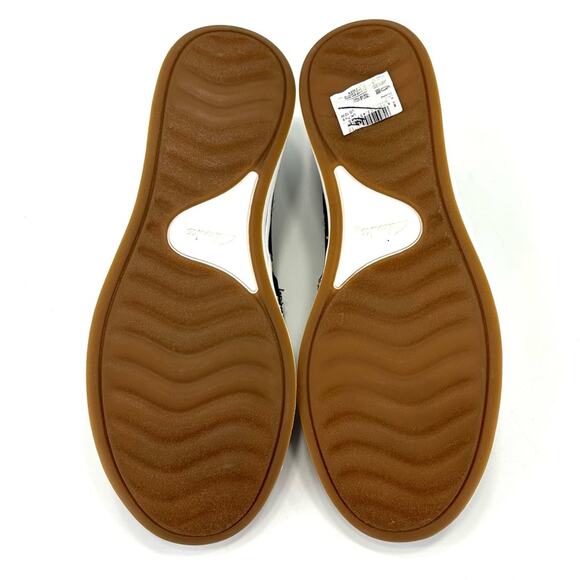 Clarks Cloudsteppers Breeze Ave Slip-On Flats/Sneaker Sz 10 W Daisy Floral Denim - Picture 7 of 16